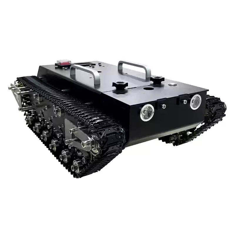 全金属製の懸架式履帯シャーシは大学の研究室やロボットスタートアップの研究開発コストをどのように削減するのでしょうか?