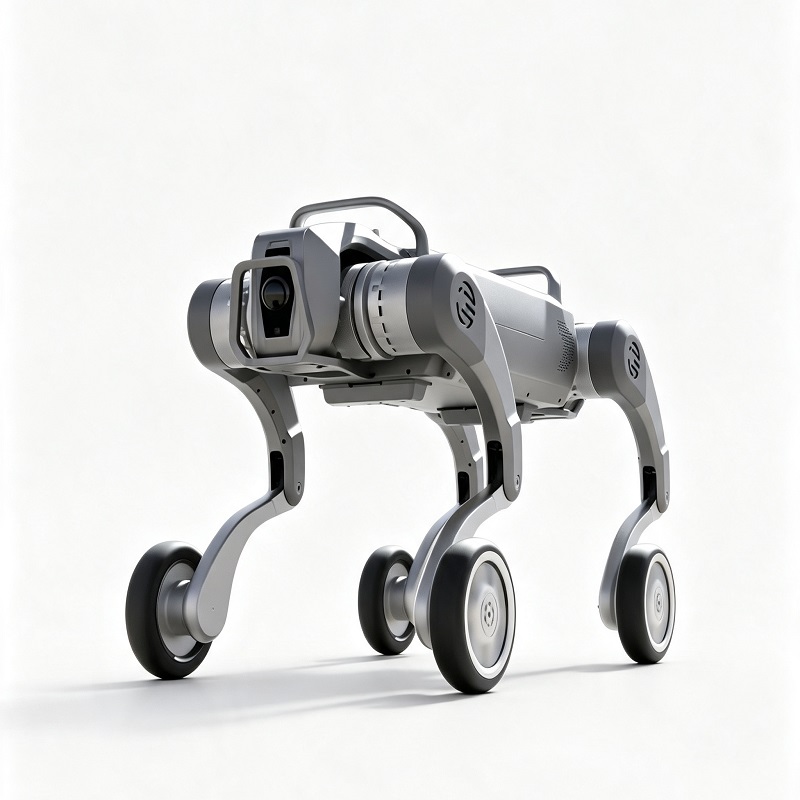 全地形対応車輪脚四足ロボット犬