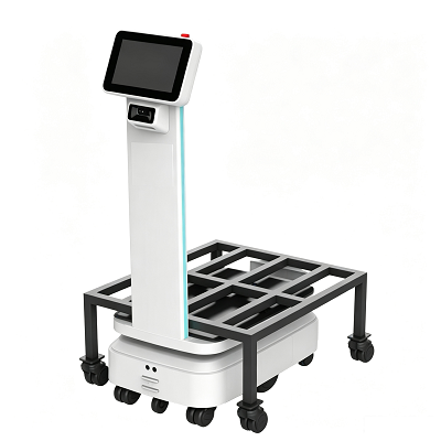 自動昇降型工場用マテハンロボット