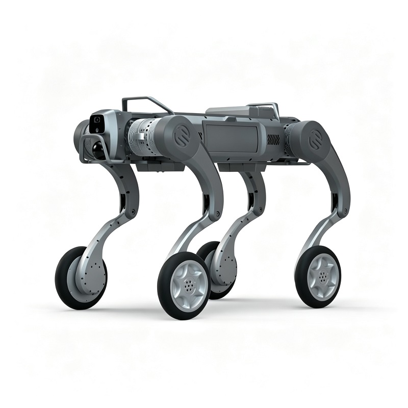 ハイブリッド車輪脚ロボットシャーシ四足ロボット犬