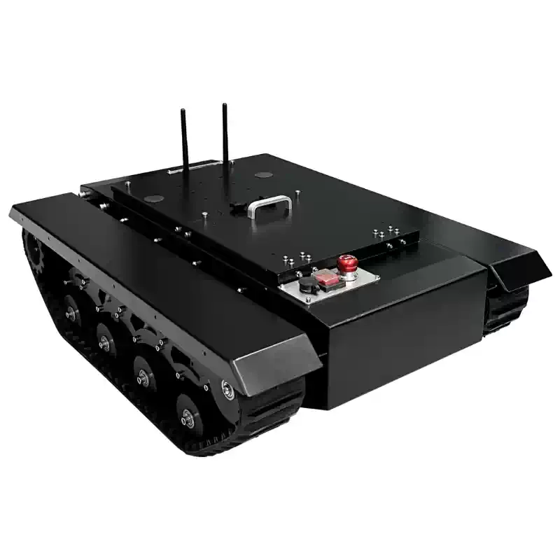 産業用ゴム履帯ロボットシャーシ全地形対応