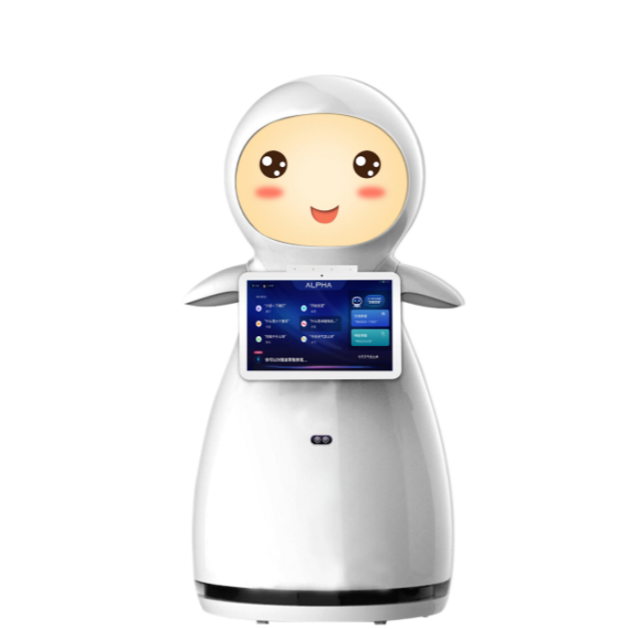 インタラクティブなホテルコンシェルジュロボット