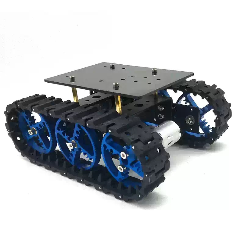 ミニインテリジェントゴム履帯ロボットシャーシ